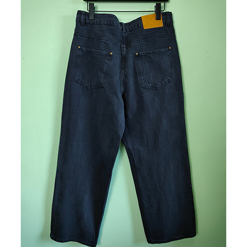 [홍콩명품.LOUIS VUITTON] 루이비통 25SS 로고 다미에 오버핏 데님 팬츠 진 청바지, BM19854, JL, 홍콩명품의류,구매대행,온라인명품