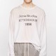 [홍콩명품.ACNE STUDIOS] 아크네 25SS 로고 프린트 그라데이션 긴팔 티셔츠 (화이트), BM19872, JL, 홍콩명품의류,구매대행,온라인명품