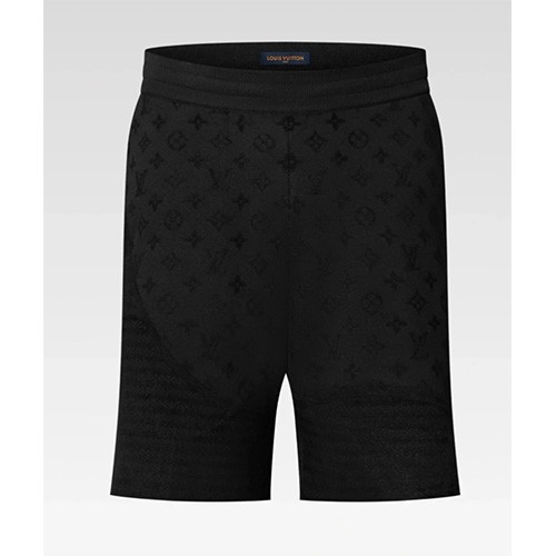 [홍콩명품.LOUIS VUITTON] 루이비통 25SS 로고 모노그램 쇼츠 반바지 (블랙), BM19909, JL, 홍콩명품의류,구매대행,온라인명품