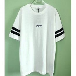 [홍콩명품.YSL] 입생로랑 25SS 로고 자수 반팔 티셔츠 (2컬러), BM19910, JL, 홍콩명품의류,구매대행,온라인명품