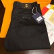 [홍콩명품.LOUIS VUITTON] 루이비통 25SS 로고 데님 팬츠 진 청바지 (블랙), BM19957, S1F, 홍콩명품의류,구매대행,온라인명품