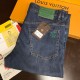 [홍콩명품.LOUIS VUITTON] 루이비통 25SS 로고 데님 팬츠 진 청바지, BM19960, S1F, 홍콩명품의류,구매대행,온라인명품