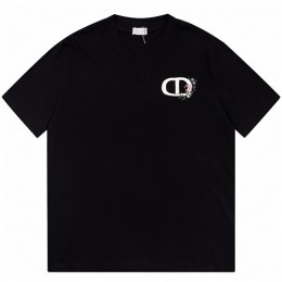 [홍콩명품,Christian Dior] 디올 25SS CD로고 자수 반팔 티셔츠 (2컬러), BM19986, S1F, 홍콩명품의류,구매대행,온라인명품