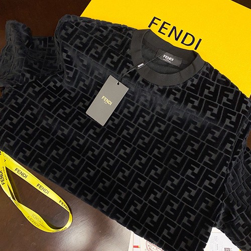 [홍콩명품,FENDI] 펜디 25SS 로고 FF패턴 반팔 티셔츠 (2컬러), BM19991, S1F, 홍콩명품의류,구매대행,온라인명품