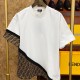 [홍콩명품,FENDI] 펜디 25SS 로고 FF패턴 반팔 티셔츠 (화이트), BM19994, S1F, 홍콩명품의류,구매대행,온라인명품