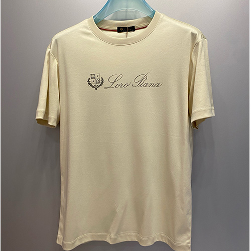 [홍콩명품.Loro Piana] 로로피아나 25SS 로고 프린트 반팔 티셔츠 (4컬러), BM20020, JU, 홍콩명품의류,구매대행,온라인명품