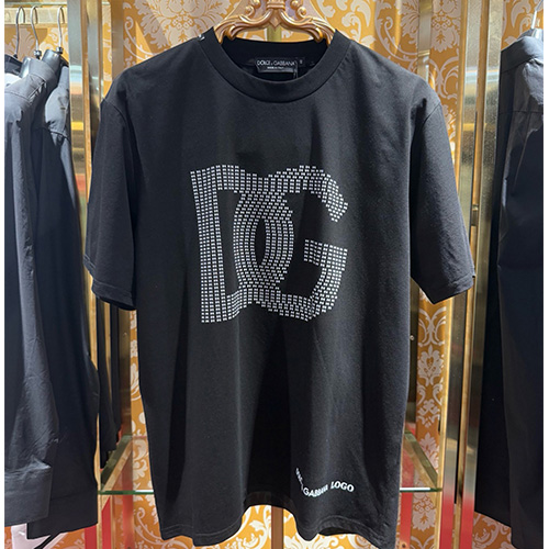 [홍콩명품.D&G] 돌체앤가바나 25SS 로고 프린트 반팔 티셔츠 (2컬러), BM20028, JU, 홍콩명품의류,구매대행,온라인명품
