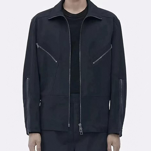 [홍콩명품.BOTTEGA VENETA] 보테가베네타 25SS 로고 카라 자켓 (네이비), BM20112, X2, 홍콩명품의류,구매대행,온라인명품