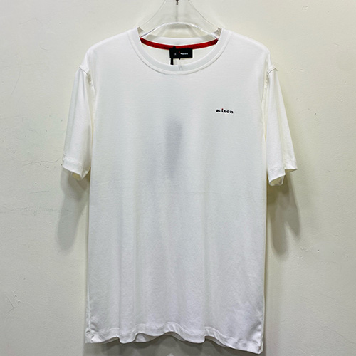 [홍콩명품, KITON] 키톤 25SS 로고 자수 반팔 티셔츠 (4컬러), BM20215, JU, 홍콩명품의류,구매대행,온라인명품
