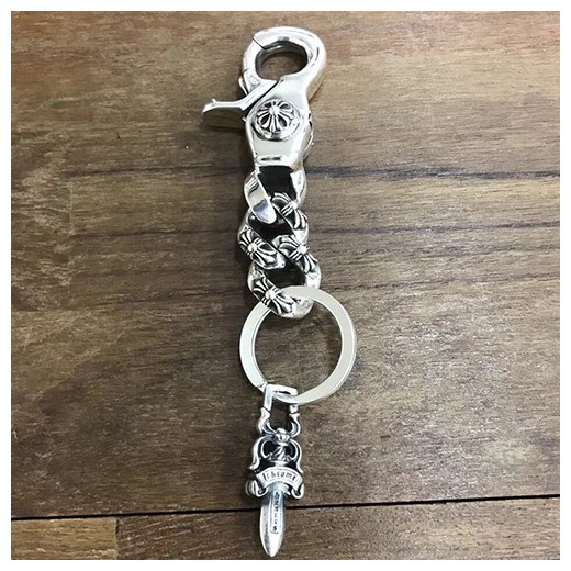 [가격문의][홍콩명품.Chrome Hearts] 크롬하츠 25SS 로고 925실버 키홀더 키링, ET2872, CR1, 홍콩명품의류,구매대행,온라인명품