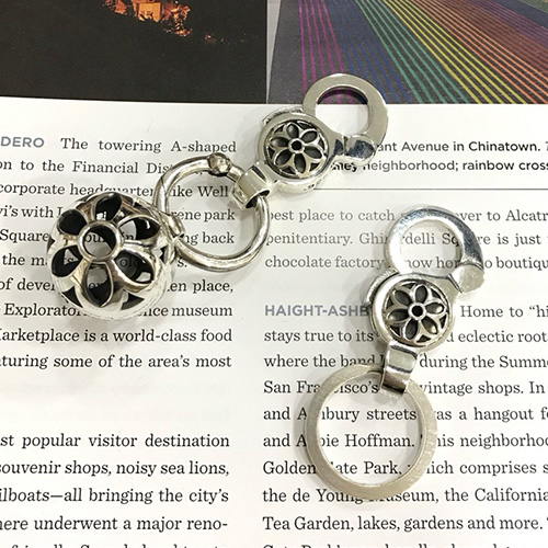 [가격문의][홍콩명품.Chrome Hearts] 크롬하츠 25SS 로고 GOOD ART 925실버 키홀더 키링, ET2874, CR1, 홍콩명품의류,구매대행,온라인명품