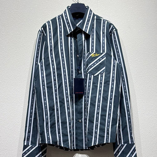 [홍콩명품.LOUIS VUITTON] 루이비통 25SS 로고 패턴 남방 셔츠 1AGJNN, BM20282, KB, 홍콩명품의류,구매대행,온라인명품
