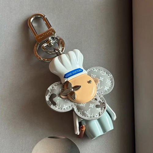 [홍콩명품.LOUIS VUITTON] 루이비통 25SS 로고 모노그램 피규어 키홀더 키링 (그레이), ET2876, X2, 홍콩명품의류,구매대행,온라인명품