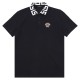 [홍콩명품.VERSACE] 베르사체 25SS 로고 자수 카라 폴로 반팔 티셔츠 (블랙), BM20380, KK, 홍콩명품의류,구매대행,온라인명품