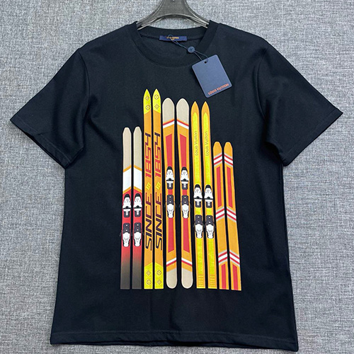 [홍콩명품.LOUIS VUITTON] 루이비통 25SS 로고 그래픽 프린트 반팔 티셔츠 (2컬러), BM20408, JQ, 홍콩명품의류,구매대행,온라인명품