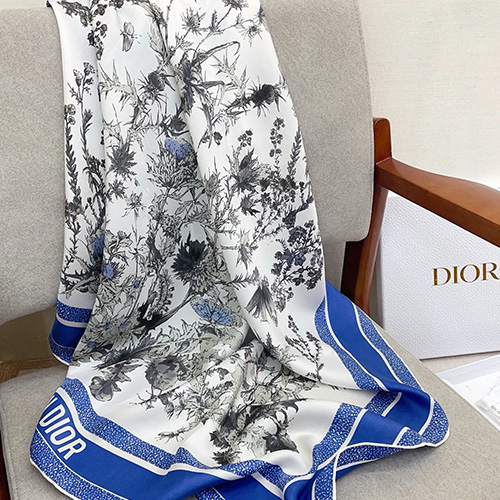 [홍콩명품,Christian Dior] 디올 25SS 로고 Chardons 90-90 실크 스카프 머플러 (3컬러), ET2897, JX, 홍콩명품의류,구매대행,온라인명품