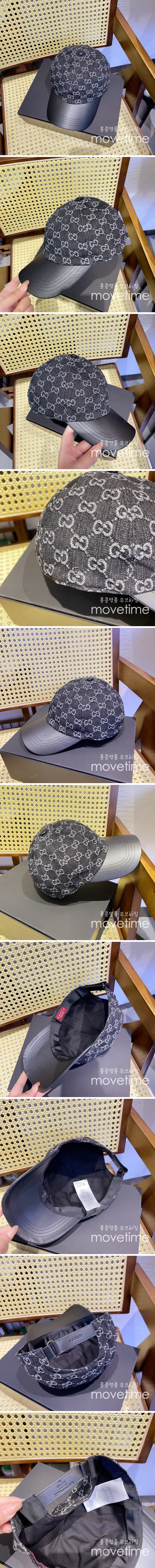 [홍콩명품.Gucci] 구찌 25SS 로고 GG수프림 데님 볼캡 모자 60cm (블랙), CA0273, JX, 홍콩명품쇼핑몰,인터넷명품,온라인명품사이트,남자명품,해외직구