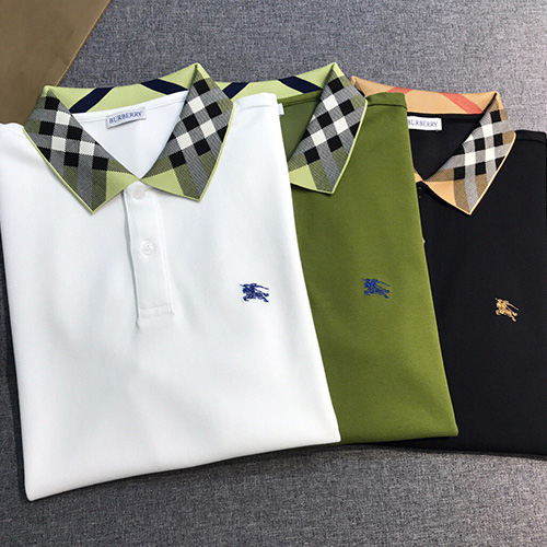 [홍콩명품.Burberry] 버버리 25SS 로고 자수 카라 폴로 반팔 티셔츠 (3컬러), BM20522, JQ, 홍콩명품의류,구매대행,온라인명품
