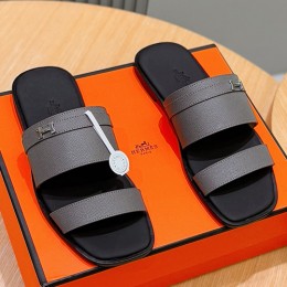 [홍콩명품.Hermes] 에르메스 25SS 로고 PARIS 샌들 슬리퍼 (그레이), SE4844, S2, 명품스니커즈,운동화,구두,로퍼,하이탑,신발