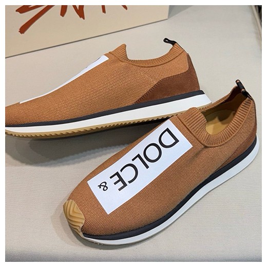 [홍콩명품.D&G] 돌체앤가바나 25SS 로고 RUNNER 스니커즈 운동화 (카라멜), SE4890, S2, 명품스니커즈,운동화,구두,로퍼,하이탑,신발