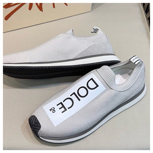 [홍콩명품.D&G] 돌체앤가바나 25SS 로고 RUNNER 스니커즈 운동화 (라이트그레이), SE4891, S2, 명품스니커즈,운동화,구두,로퍼,하이탑,신발