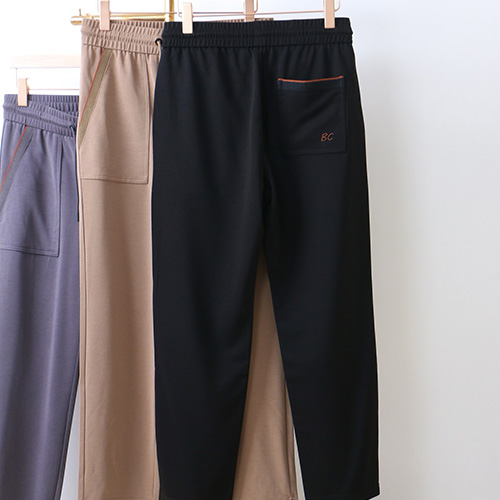 [홍콩명품.Brunello Cucinelli ] 브루넬로 쿠치넬리 25SS 로고 자수 조거 팬츠 바지 (3컬러), BM20642, G5, 홍콩명품의류,구매대행,온라인명품