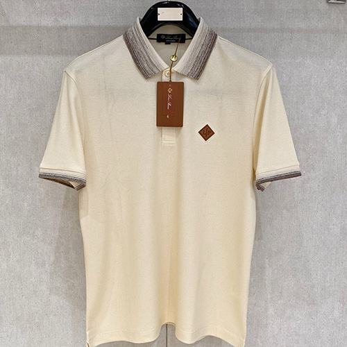 [홍콩명품.Loro Piana] 로로피아나 25SS 로고 카라 폴로 반팔 티셔츠 (3컬러), BM20673, HH, 홍콩명품의류,구매대행,온라인명품