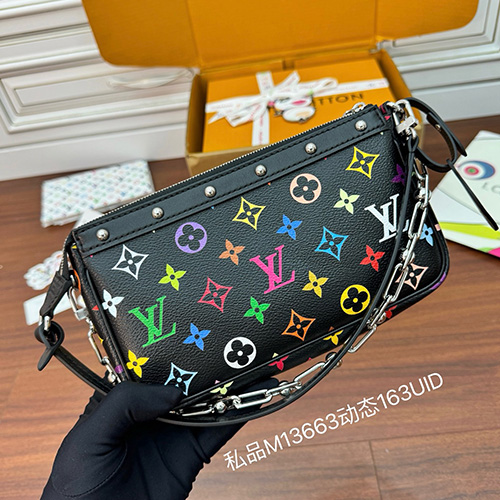 [홍콩명품.LOUIS VUITTON] 루이비통 25SS 로고 모노그램 토트백 크로스백 M13663 (블랙), BGM4685, BDA, 홍콩명품가방,명품쇼핑몰,크로스백,핸드백,구매대행