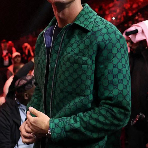 [홍콩명품.Gucci] 구찌 25SS 로고 GG수프림 카라 자켓 770330 (그린), BM20695, JU, 홍콩명품의류,구매대행,온라인명품