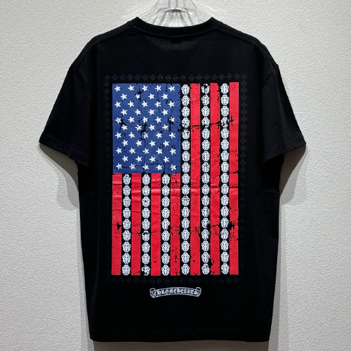 [홍콩명품.Chrome Hearts] 크롬하츠 25SS 로고 그래픽 프린트 반팔 티셔츠 (2컬러), BM20708, KB, 홍콩명품의류,구매대행,온라인명품