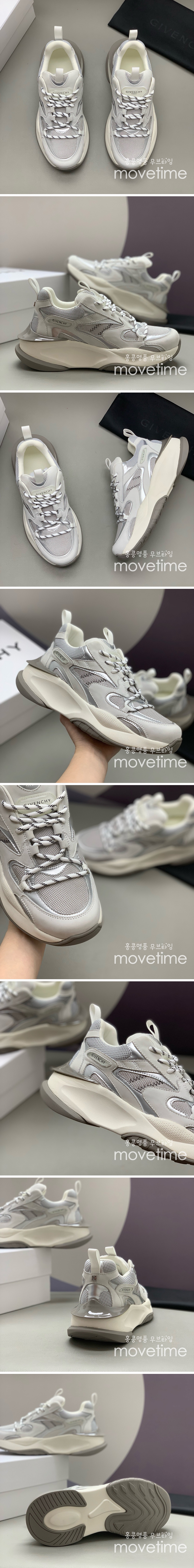 [홍콩명품.GIVENCHY] 지방시 25SS 로고 레더 가죽 스니커즈 운동화 (화이트), SE4916, PMD, 명품스니커즈,운동화,구두,로퍼,하이탑,신발