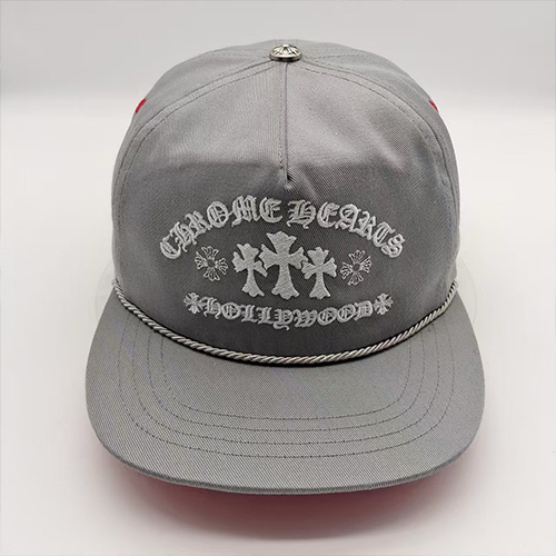 [홍콩명품.Chrome Hearts] 크롬하츠 25SS 로고 자수 볼캡 모자 (그레이), CA0373, JL, 홍콩명품쇼핑몰,인터넷명품,온라인명품사이트,남자명품,해외직구