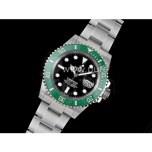 [홍콩명품시계.ROLEX] 롤렉스 로렉스 서브마리너 41mm 126610 그린 세라믹 베젤 블랙 다이얼