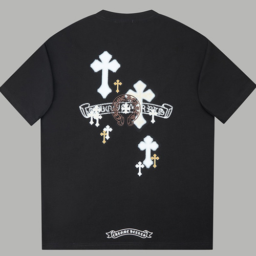 [홍콩명품.Chrome Hearts] 크롬하츠 25SS 로고 그래픽 프린트 반팔 티셔츠 (2컬러), BM20995, JU, 홍콩명품의류,구매대행,온라인명품