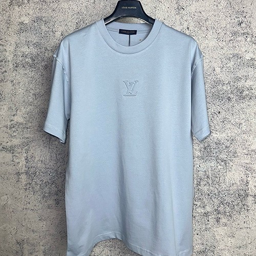 [홍콩명품.LOUIS VUITTON] 루이비통 25SS 로고 코튼 반팔 티셔츠 (2컬러), BM21014, JU, 홍콩명품의류,구매대행,온라인명품