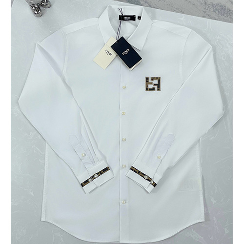 [홍콩명품,FENDI] 펜디 25SS 로고 자수 남방 셔츠 (2컬러), BM21022, JU, 홍콩명품의류,구매대행,온라인명품