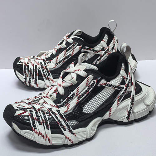 [홍콩명품.BALENCIAGA] 발렌시아가 25SS 로고 남여 3XL 스니커즈 운동화 (블랙-화이트), SE4973, S3, 명품스니커즈,운동화,구두,로퍼,하이탑,신발