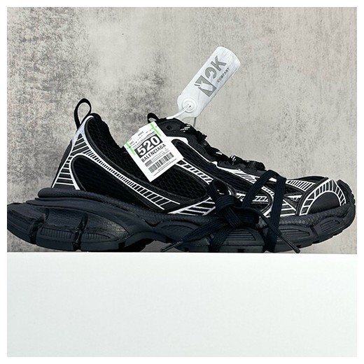 [홍콩명품.BALENCIAGA] 발렌시아가 25SS 로고 남여 3XL 스니커즈 운동화 (블랙), SE4975, S3, 명품스니커즈,운동화,구두,로퍼,하이탑,신발