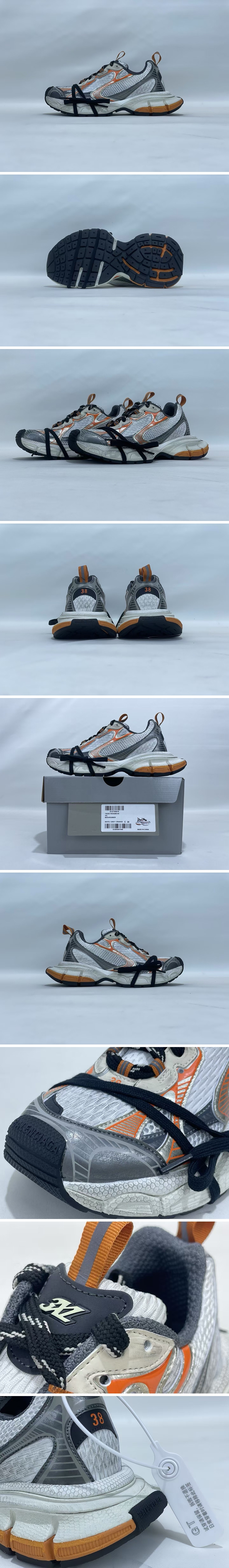 [홍콩명품.BALENCIAGA] 발렌시아가 25SS 로고 남여 3XL Syede 스니커즈 운동화 (화이트-실버), SE4980, S3, 명품스니커즈,운동화,구두,로퍼,하이탑,신발