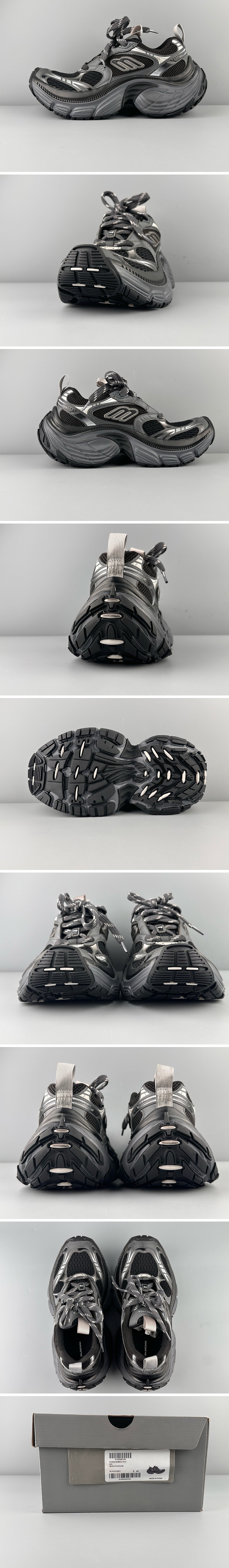 [홍콩명품.BALENCIAGA] 발렌시아가 25SS 로고 남여 6XL 스니커즈 운동화 (블랙), SE4985, S3, 명품스니커즈,운동화,구두,로퍼,하이탑,신발