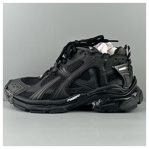 [홍콩명품.BALENCIAGA] 발렌시아가 25SS 로고 남여 Runner 7.0 스니커즈 운동화 (블랙), SE4994, S3, 명품스니커즈,운동화,구두,로퍼,하이탑,신발