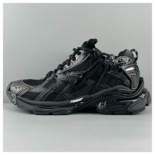 [홍콩명품.BALENCIAGA] 발렌시아가 25SS 로고 남여 Runner 7.0 스니커즈 운동화 (블랙), SE4995, S3, 명품스니커즈,운동화,구두,로퍼,하이탑,신발