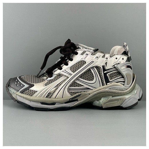 [홍콩명품.BALENCIAGA] 발렌시아가 25SS 로고 남여 Runner 7.0 스니커즈 운동화 (실버-그레이), SE5000, S3, 명품스니커즈,운동화,구두,로퍼,하이탑,신발