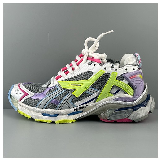 [홍콩명품.BALENCIAGA] 발렌시아가 25SS 로고 남여 Runner 7.0 스니커즈 운동화 (컬러플), SE5002, S3, 명품스니커즈,운동화,구두,로퍼,하이탑,신발