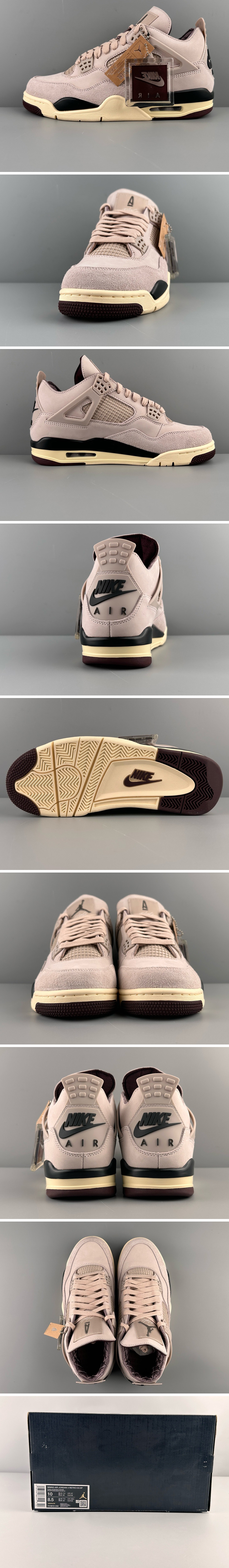 [홍콩명품.NIKE] 나이키 25SS 로고 남여 에어 조던 AJ4 Retro 스니커즈 운동화 (핑크), SE5004, S3, 명품스니커즈,운동화,구두,로퍼,하이탑,신발