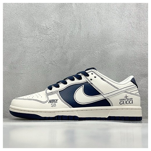 [홍콩명품.NIKE] 나이키 25SS 로고 남여 에어 조던 AJ1 로우탑 스니커즈 운동화 (화이트-네이비), SE5040, S3, 명품스니커즈,운동화,구두,로퍼,하이탑,신발