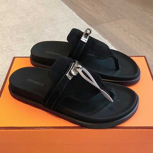 [홍콩명품.Hermes] 에르메스 25SS 로고 여성 ECLAIR 에클레어 샌들 슬리퍼 (블랙), SE5104, GHS, 명품스니커즈,운동화,구두,로퍼,하이탑,신발