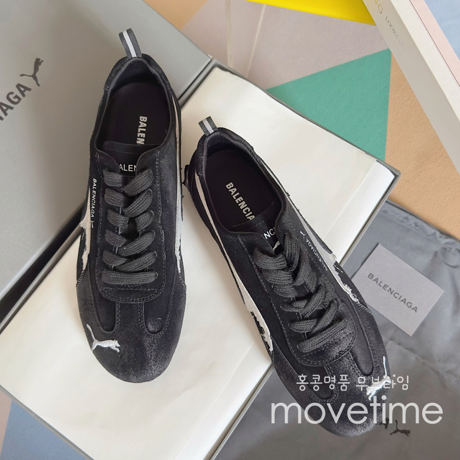 [홍콩명품.BALENCIAGA] 발렌시아가 25SS 로고 여성 푸마 콜라보 스니커즈 운동화 (6컬러), SE5145, S4W, 명품스니커즈,운동화,구두,로퍼,하이탑,신발