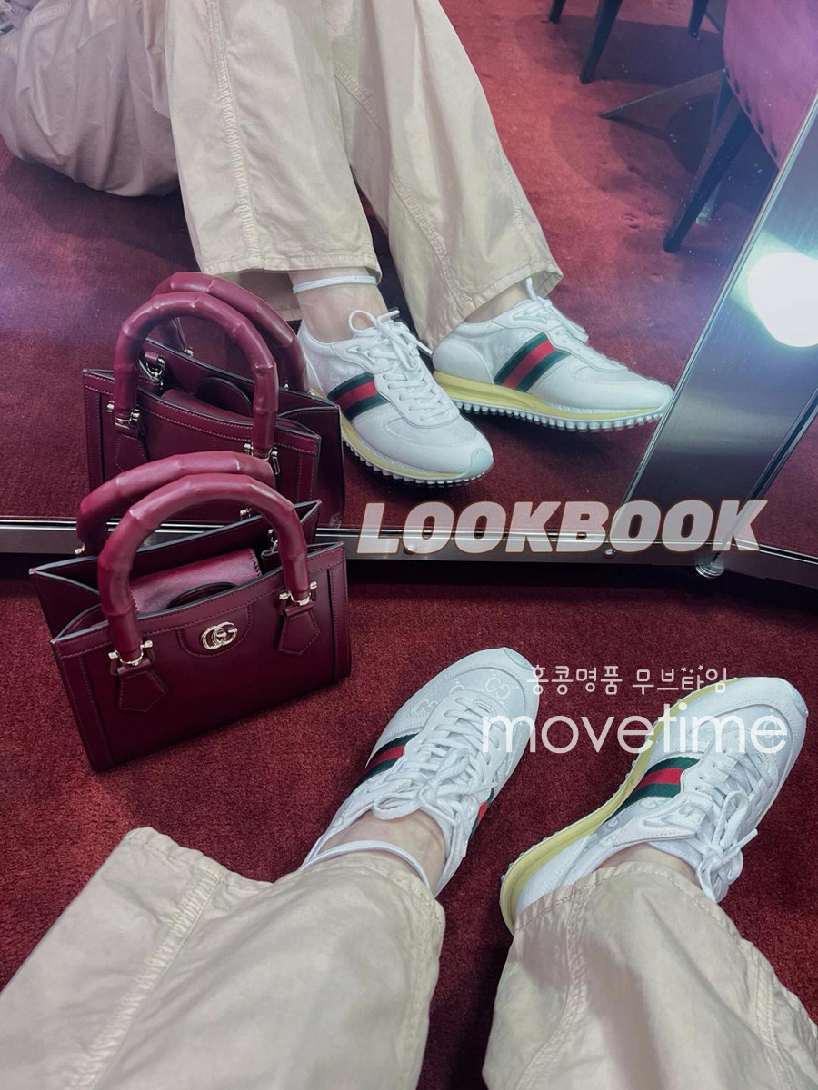 [홍콩명품.Gucci] 구찌 25SS 로고 여성 Re-Motion 스니커즈 운동화 (3컬러), SE5163, S4W, 명품스니커즈,운동화,구두,로퍼,하이탑,신발