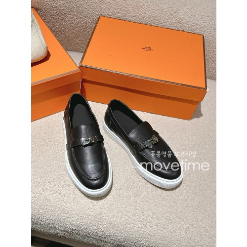 [홍콩명품.Hermes] 에르메스 25SS 로고 여성 레더 가죽 로퍼 (2컬러), SE5173, GHS, 명품스니커즈,운동화,구두,로퍼,하이탑,신발